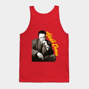 Albert Camus Existentialist Tank Top